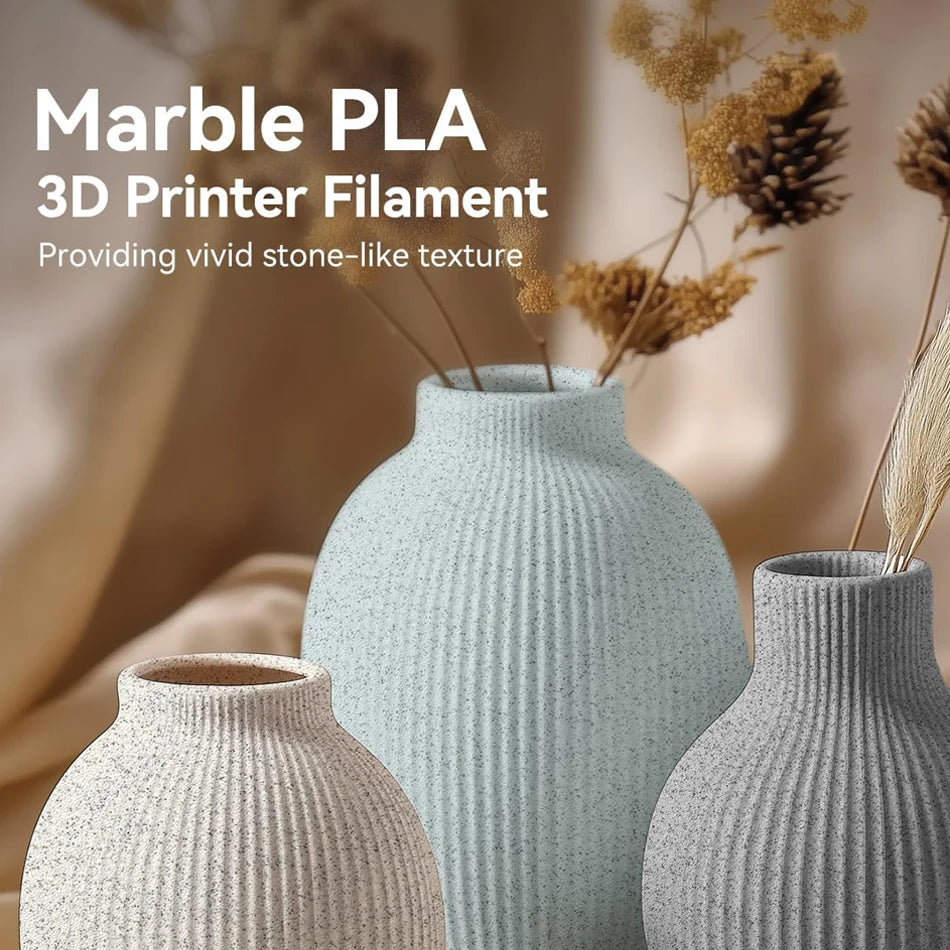 JAYO High Speed Marble  5 Rolls PLA 3D Printer Filament For FDM Marble-Like Texture