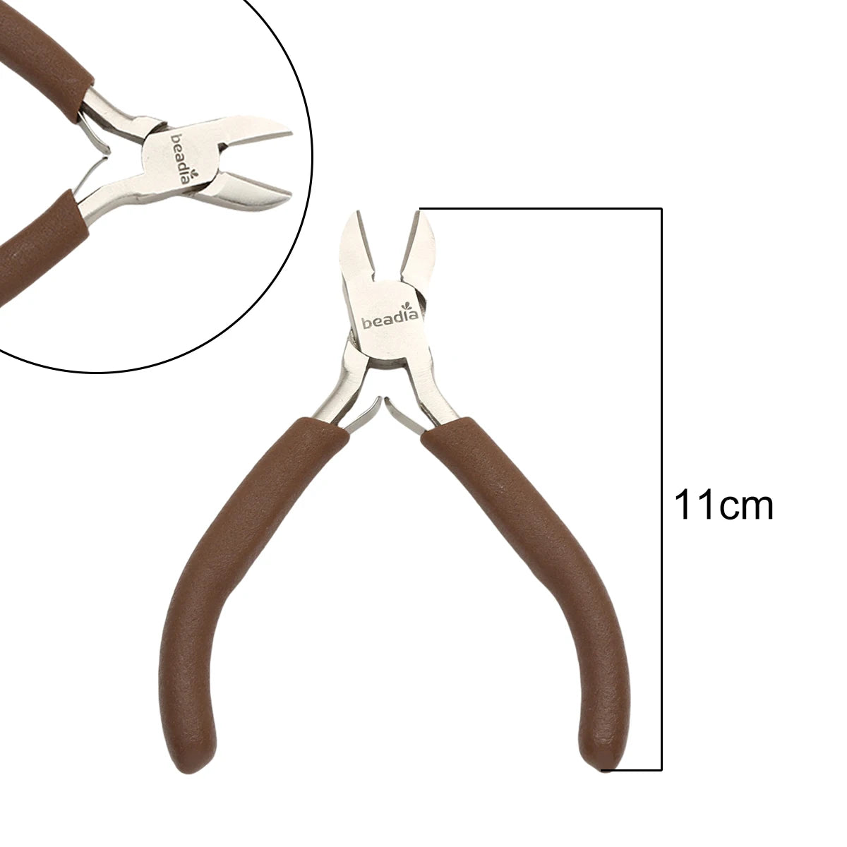 Mini Precision Pliers With Spring Handle for Jewelry Making