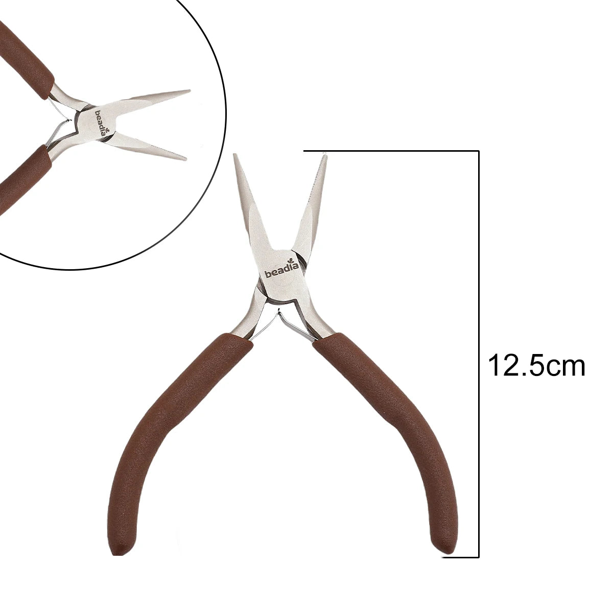 Mini Precision Pliers With Spring Handle for Jewelry Making
