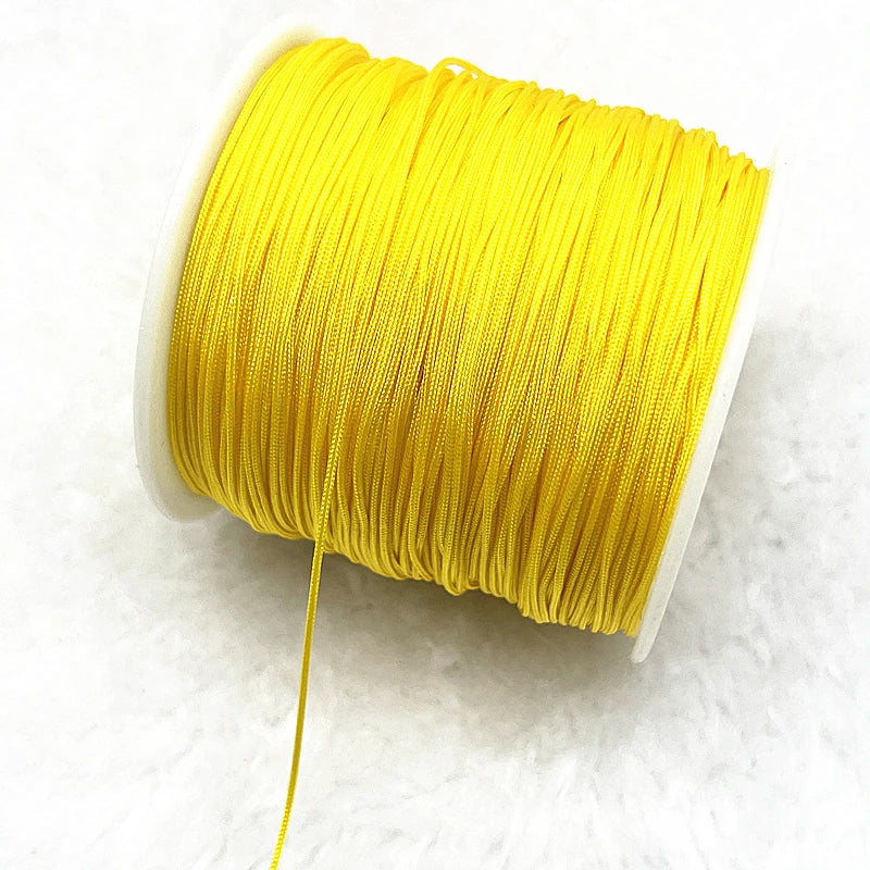 Nylon Macrame Cord Bracelets, Necklaces, & Tassels 0.4/0.8/1.0/1.5mm