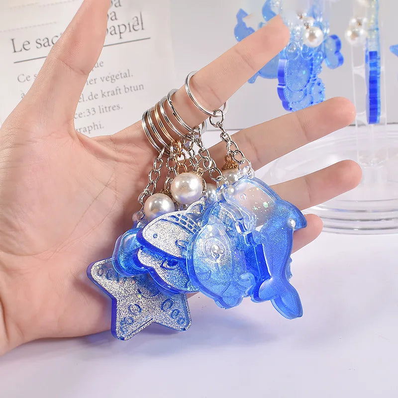 Ocean Series Silicone Resin Molds Fish Seashell  Earring Keychain  Jewelry Making