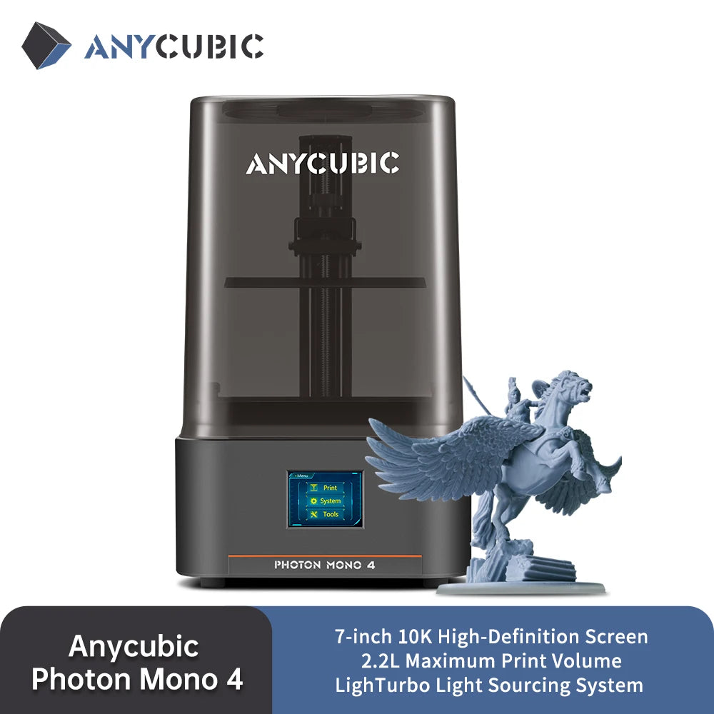 ANYCUBIC DLP SLA LCD Resin 3D Printer Photon Mono 2,M5s Pro,14K Photon Mono M7 Pro, M7, Photon P1, Wash and Cure 3, 3 Plus, Max