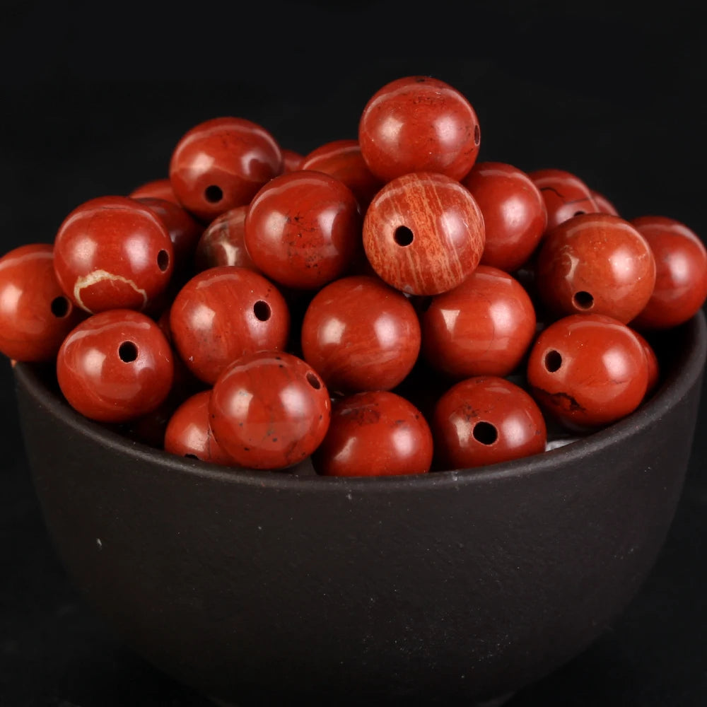 Natural Round  Stone Beads For Jewelry Making