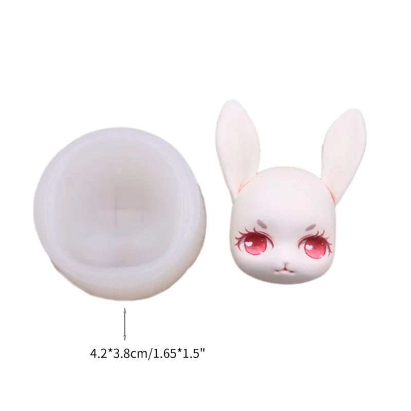 Delicate Lowrie Shaped Mask Resin Mold