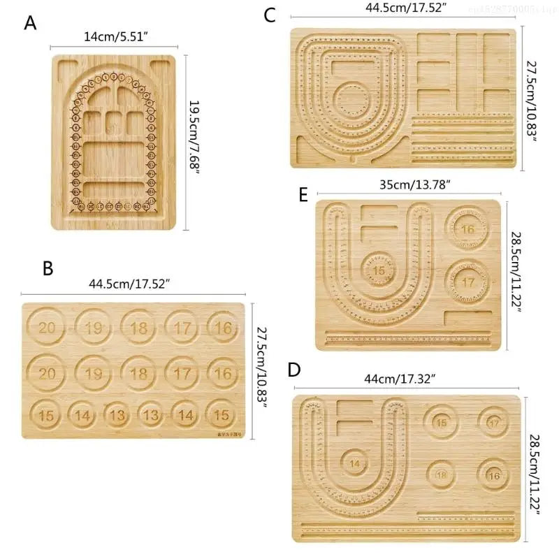 Bead Board For Measuring/Sizing Your Beading Of Bracelets & Necklaces
