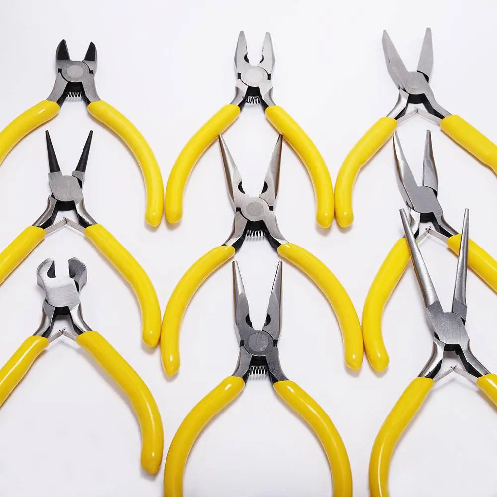 Multifunctional Hand Tools Jewelry Pliers Equipment Round Nose End Cutting Wire Pliers For Jewelry Making Handmade 2030