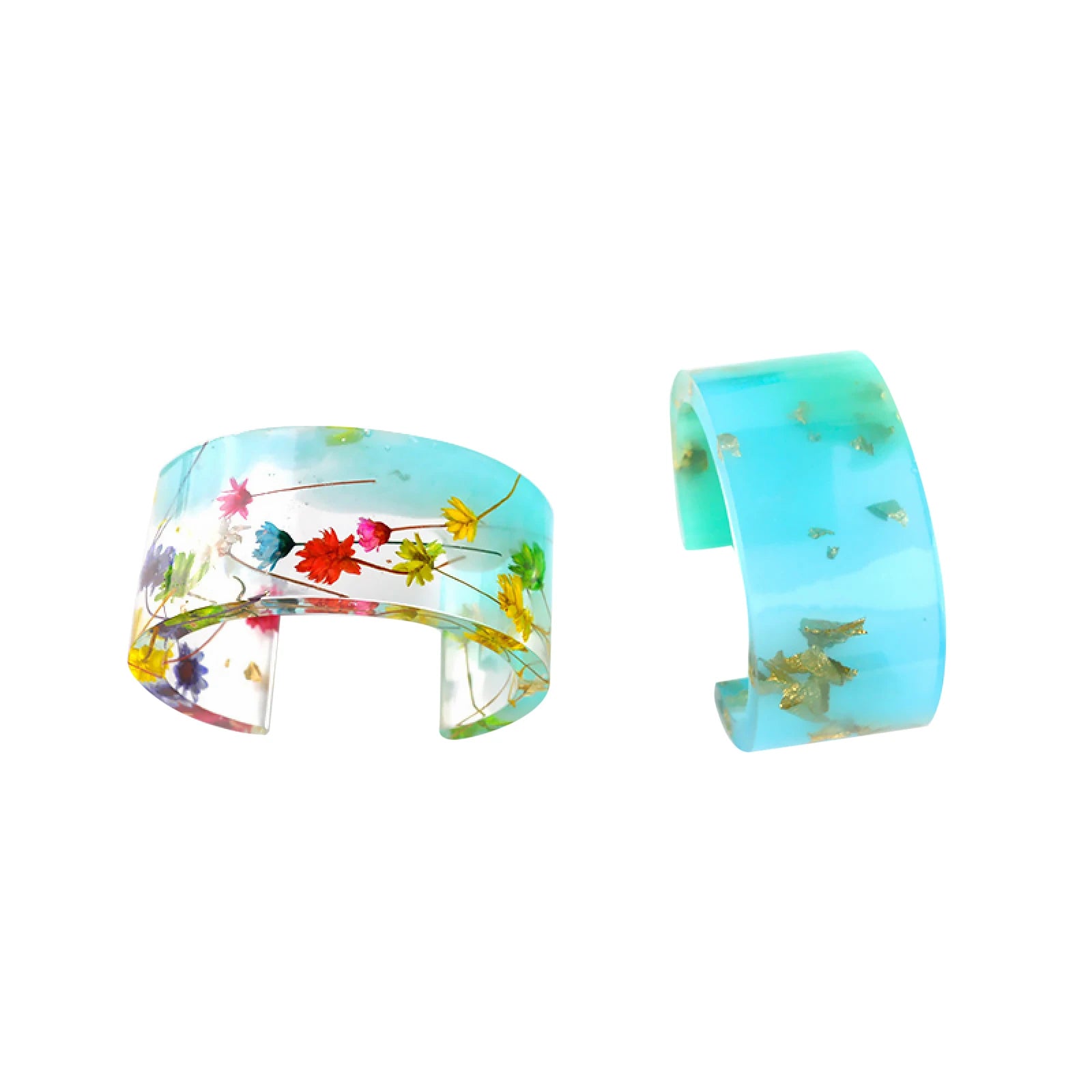 1Pc Resin Silicone Bangle Mold Open Cuff Jewelry Making