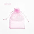 Drawable Organza Jewelry Packaging 7x9 9x12cm 10x15 13x18cm  22 Colors 100 Pieces