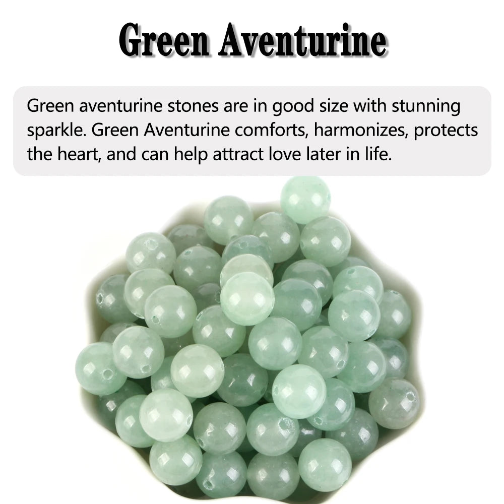 4-12MM Natural Stone Beads Lava Amethyst Tiger Eye Quartz Agates Round Jewelry Making Bracelets, Necklaces, Earrings
