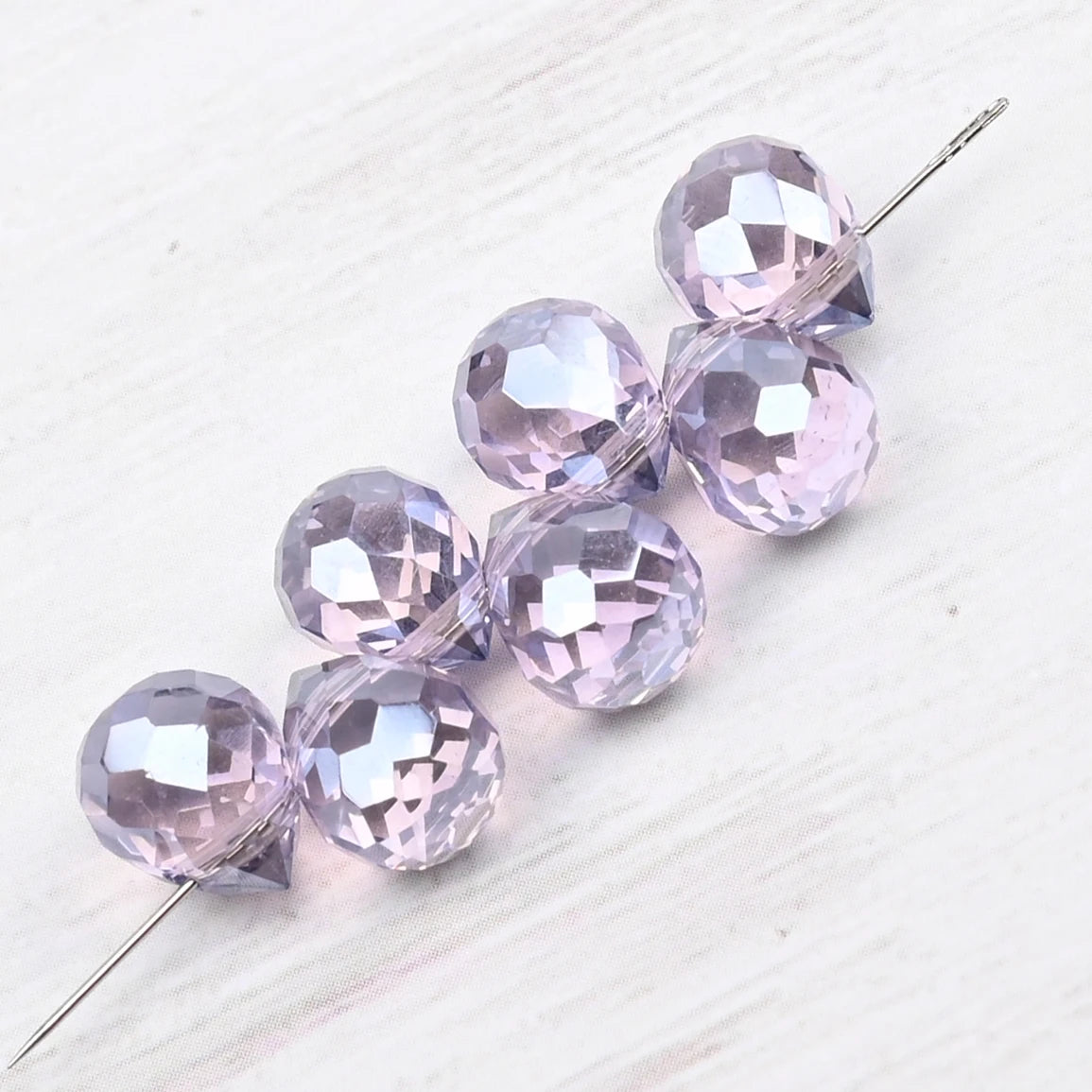 Beautiful Colors Czech Crystal Waterdrop Beads Faceted  for Jewelry Making 10x8mm 20 Pieces