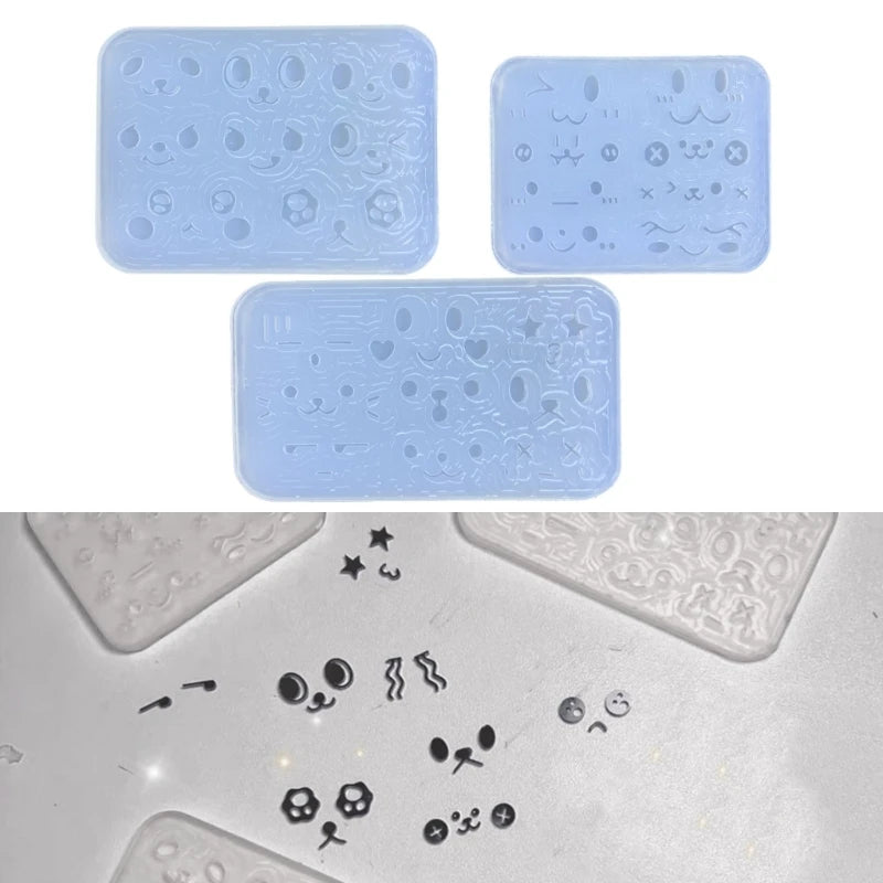 Assorted Hearts & Flower Molds Pendant Resin