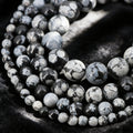 Natural Stone Beads Blue Tiger Eye Crystal Amethyst Rose Quartz Gemstone for Jewelry Making Bracelets Necklaces 4/6/8/10MM