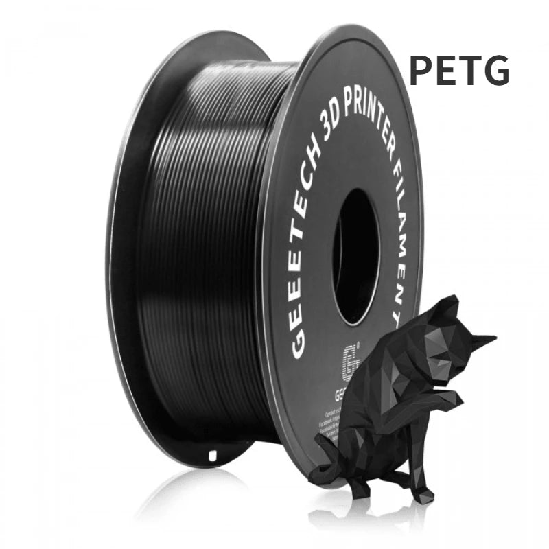 Geeetech 3d printer Filament PLA PETG Plastic 1kg 1.75mm,Tangle-Free,  wire materials, black, white, vacuum packaging