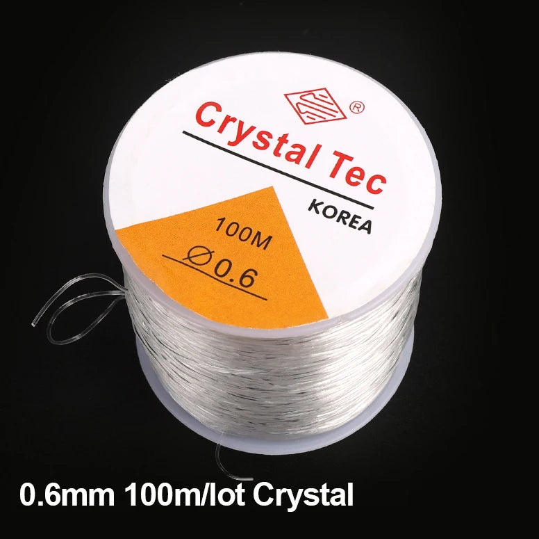 Strong Elastic Thread For Beading Jewelry Necklaces Bracelets 100m