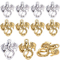 Flying Dragon Charms /Pendants  Necklace Bracelet Jewelry Making 100pcs