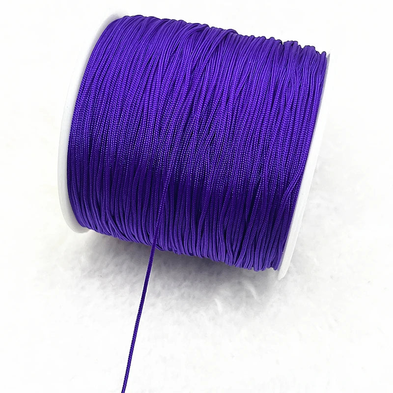 Nylon Macrame Cord Bracelets, Necklaces, & Tassels 0.4/0.8/1.0/1.5mm