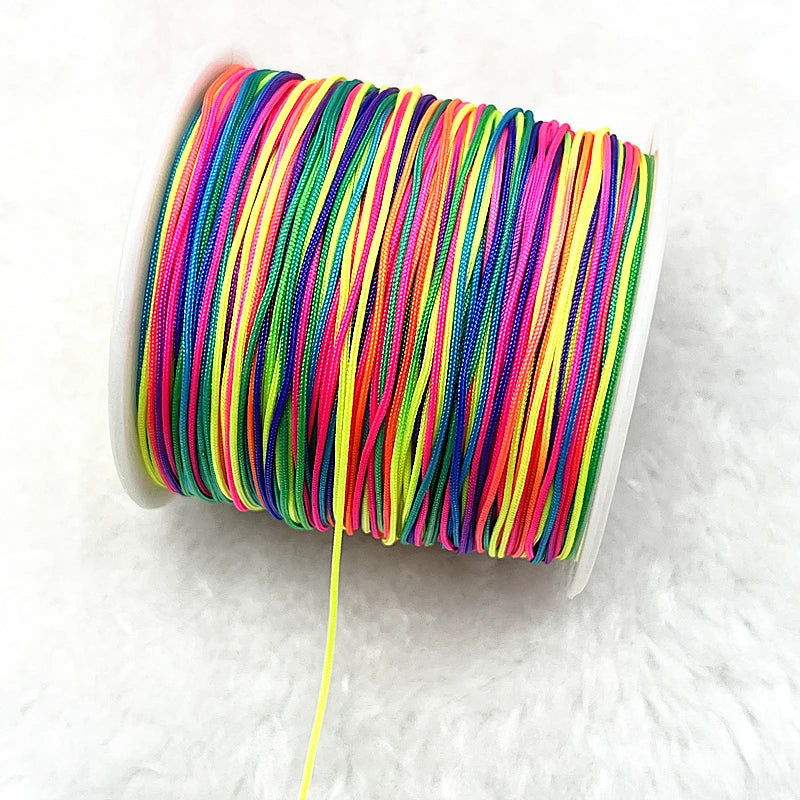 Nylon Macrame Cord Bracelets, Necklaces, & Tassels 0.4/0.8/1.0/1.5mm