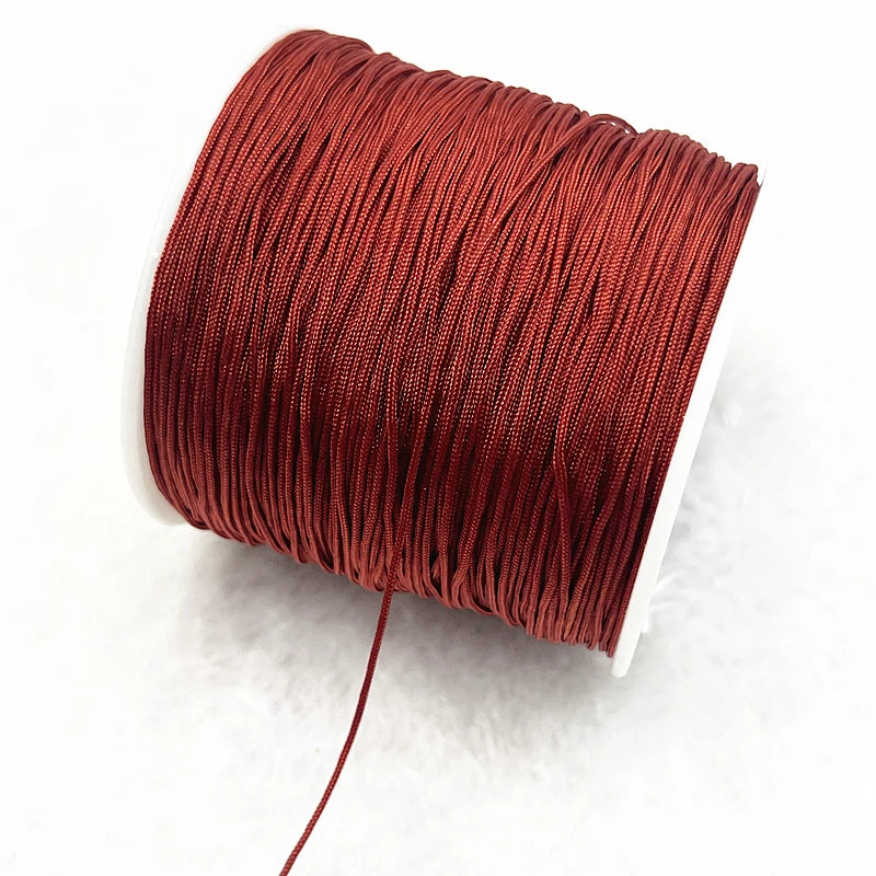 Nylon Macrame Cord Bracelets, Necklaces, & Tassels 0.4/0.8/1.0/1.5mm