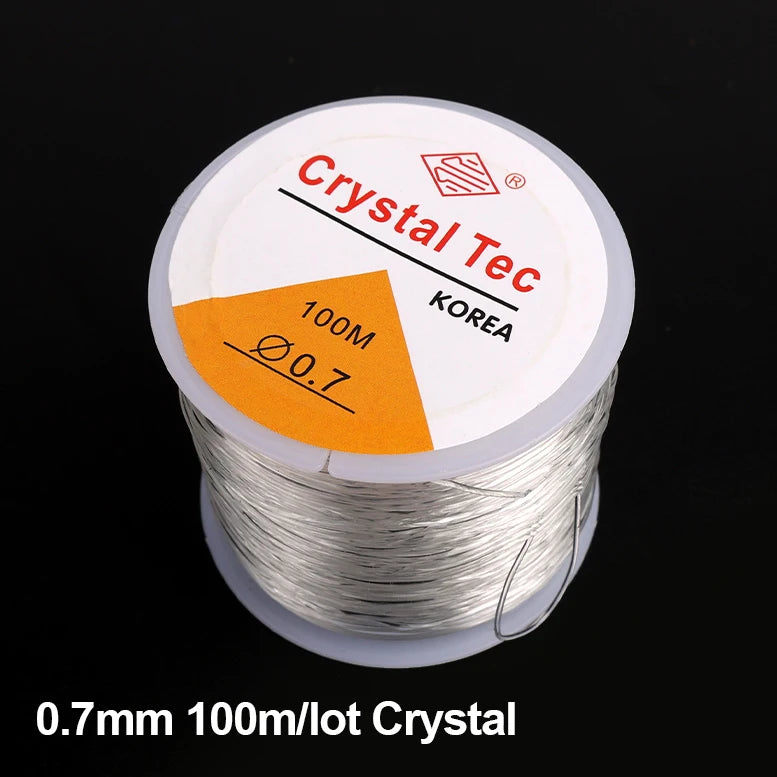 Strong Elastic Thread For Beading Jewelry Necklaces Bracelets 100m