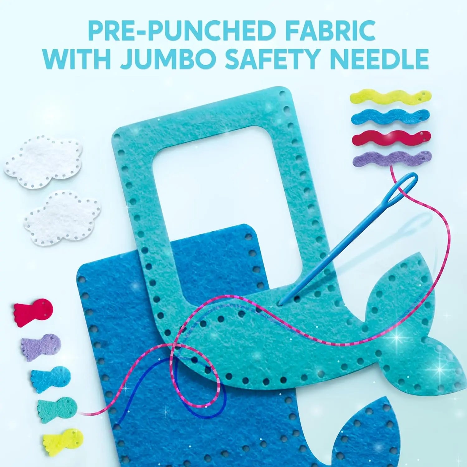 My First  Sewing Kit- Easy DIY Arts and Crafts for Boys & Girls