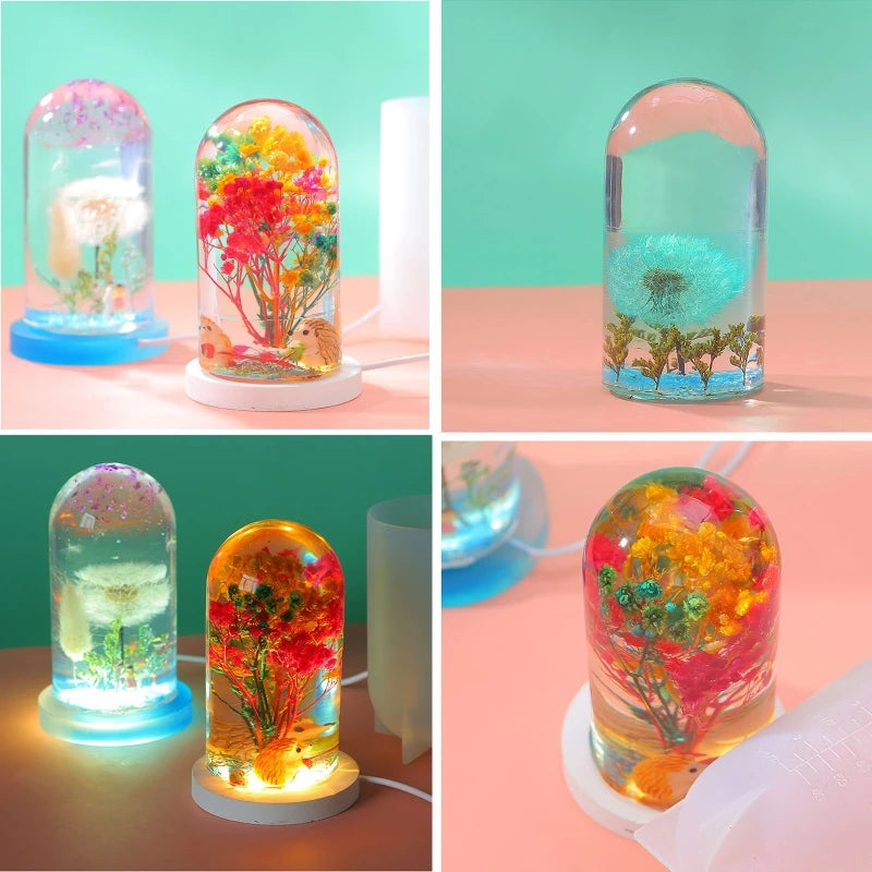 Decorate Your Own Night Light Resin Mold