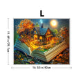 3D Stereo Book Scene Wooden Puzzle - Montessori Toy , Animal-Themed, for Adults & Kids