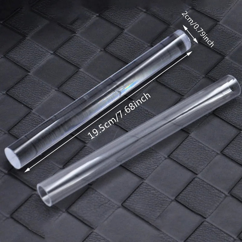 Solid & Hollow Acrylic Rolling Pins For Polymer Clay
