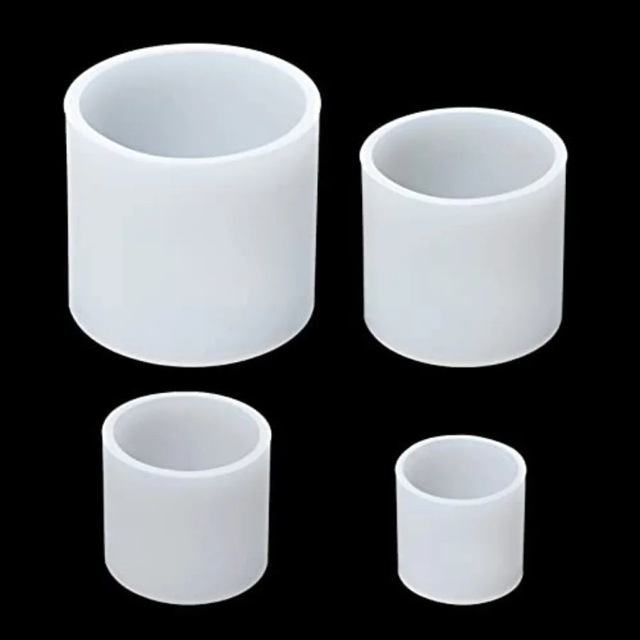 4 Pcs Pillar Silicone Molds for Resin Casting