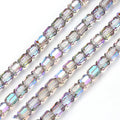 Crystal Glass  Beads Barrel Faceted for Bracelets, Necklaces, Earrings Jewelry Making 8mm