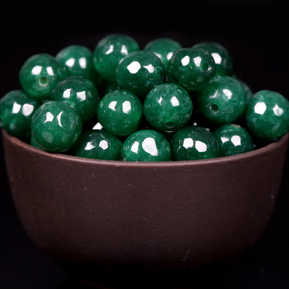 Natural Round  Stone Beads For Jewelry Making