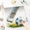 Football Soccer Paint By Numbers Kit