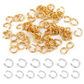 Stainless Steel Split Rings Gold/Steel Color Open Jump Rings For  Finding Jewelry  Making 100-200 Pieces