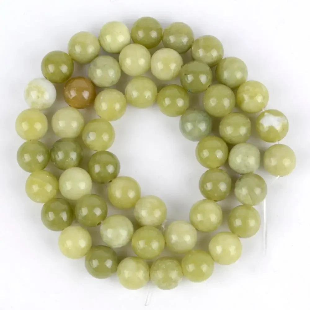 Natural Round  Stone Beads For Jewelry Making