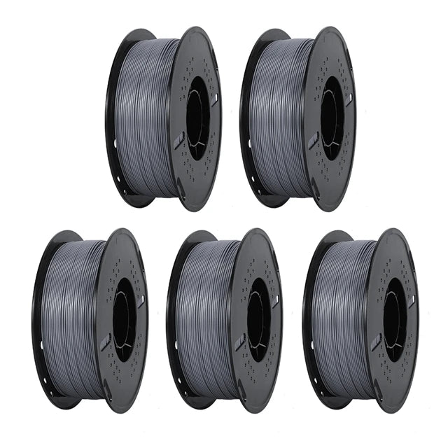 KINGROON Newest HS-PETG 3D Printer Filament 1.75mm High Speed 3D Printing Material Hyper PETG 5KG 10KG Blue & Silver