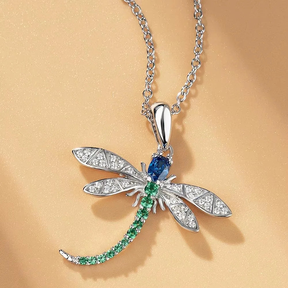 Rhinestone Dragonfly Pendant/ Necklace, I use this to make my own designs with my beads