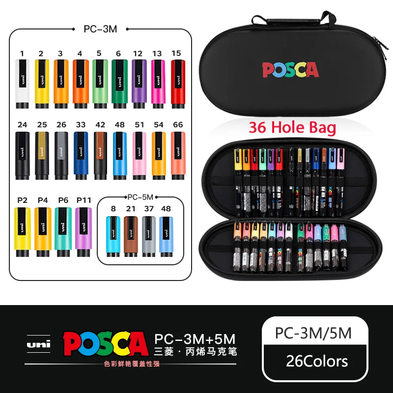 Posca Multi-Color Markers/Pen