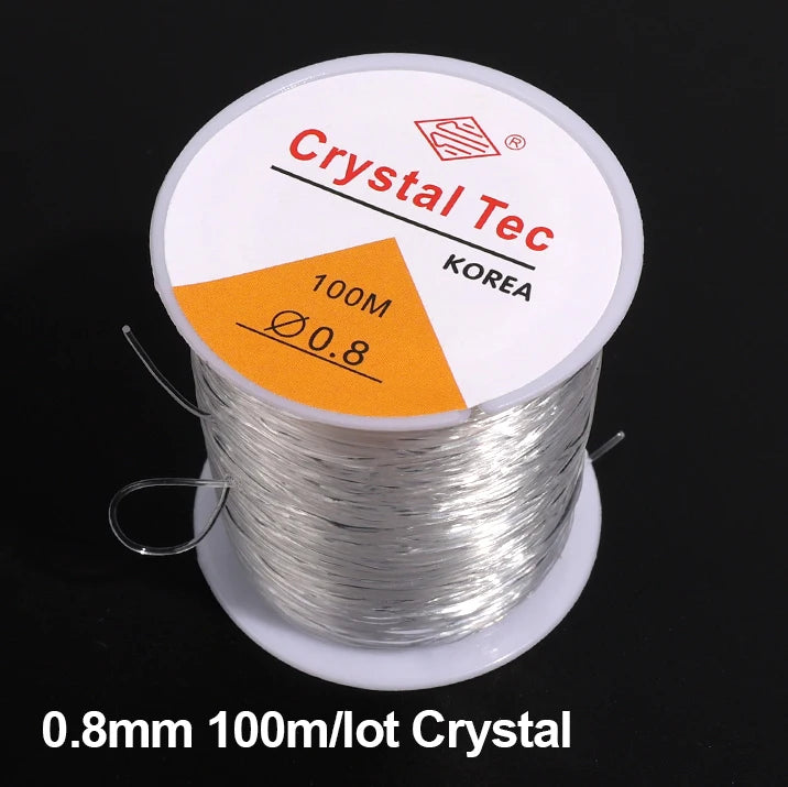 Strong Elastic Thread For Beading Jewelry Necklaces Bracelets 100m