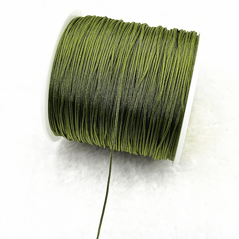 Nylon Macrame Cord Bracelets, Necklaces, & Tassels 0.4/0.8/1.0/1.5mm