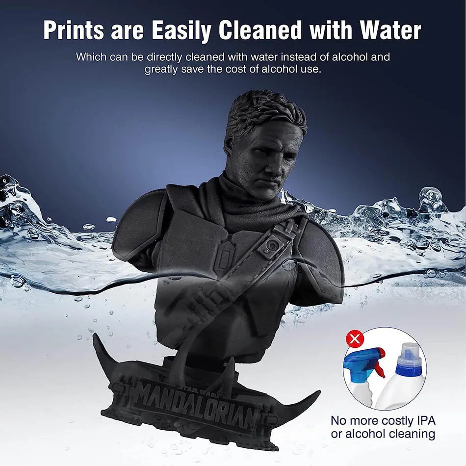 JAYO Water Wash  405nm UV Resin 10kg ABS Like 3D Printer Resin  Standard Rapid Photopolymer Resin for LCD/DLP/SLA