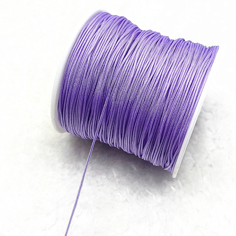 Nylon Macrame Cord Bracelets, Necklaces, & Tassels 0.4/0.8/1.0/1.5mm