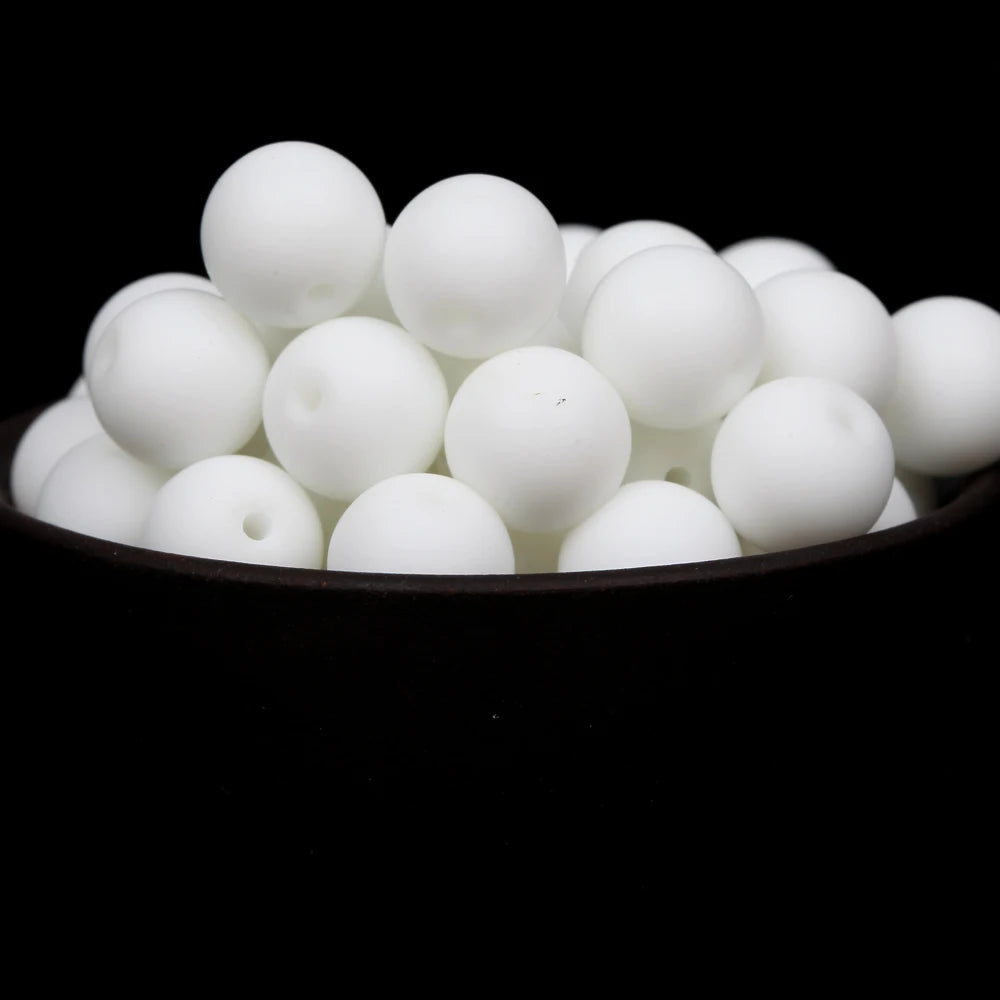 Natural Round  Stone Beads For Jewelry Making