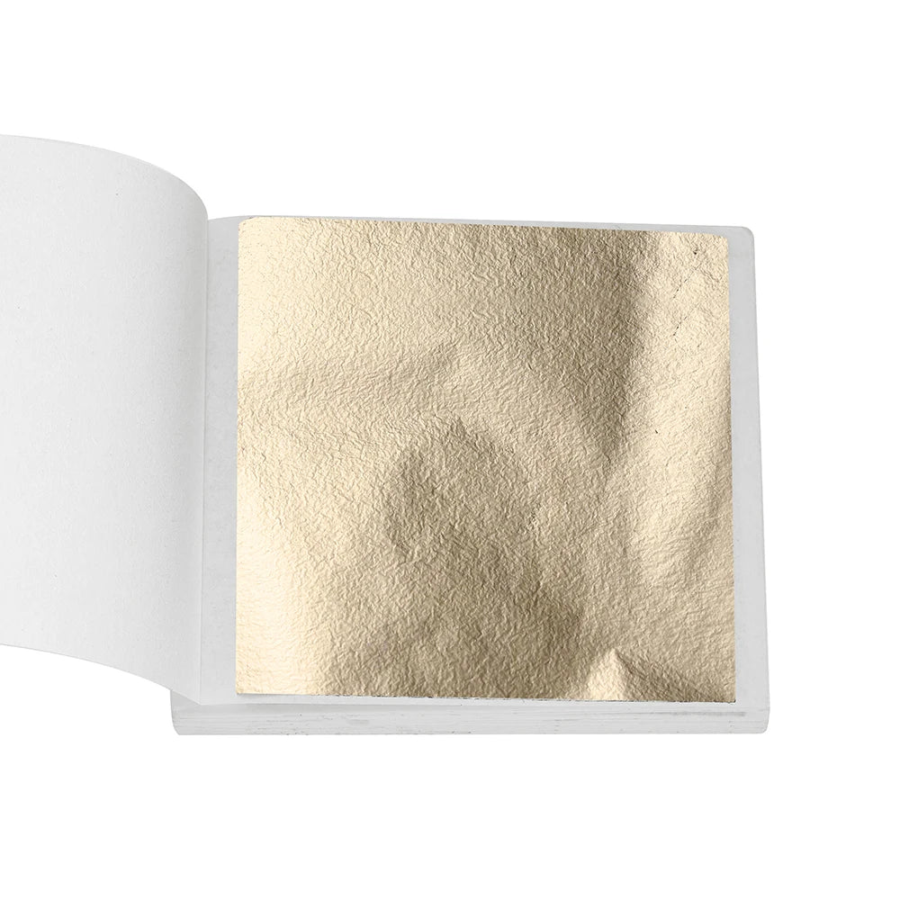 Imitation Gold Foil Paper Leaf Gilding  Use in Epoxy Resin Mold Jewelry Making 100-200sheets
