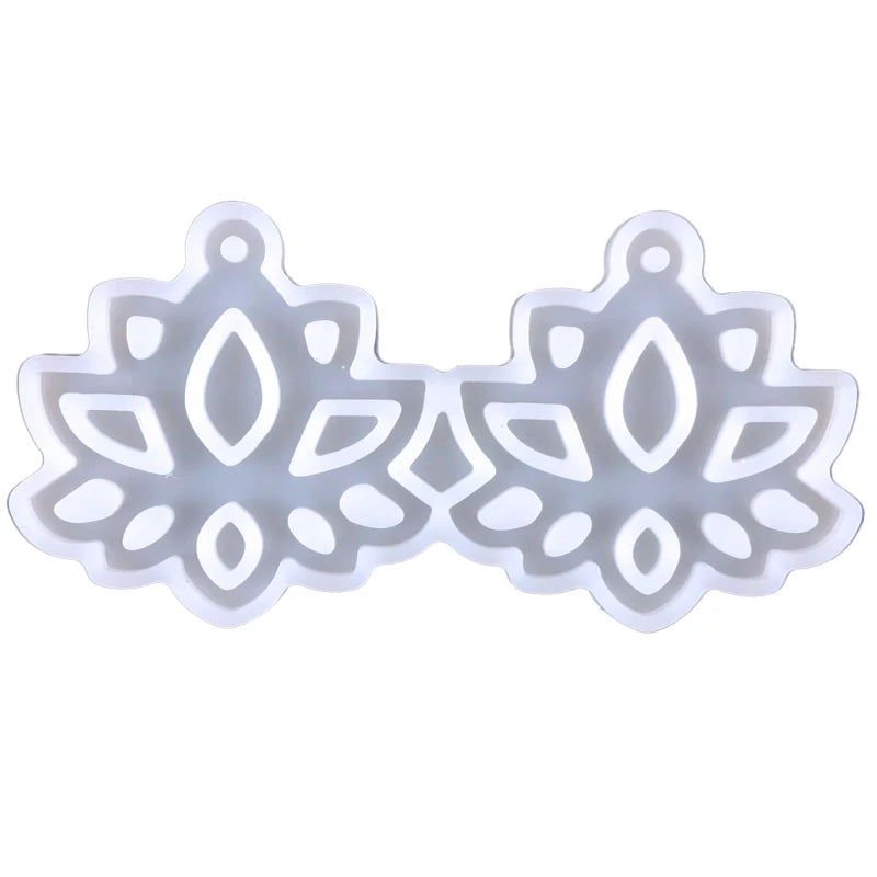 Fun Assortment For Earrings & Pendants  Resin Mold