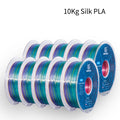 GEEETECH 10Kg In One Box Matte/PETG/Silk PLA/TPU/ABS 3D PLA Filament 1.75mm Spool Wire