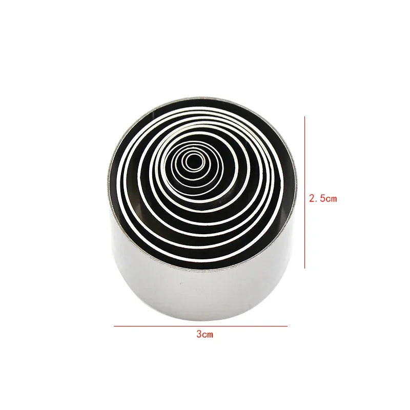 Stainless Steel Rounds For Cutting Polymer Clay