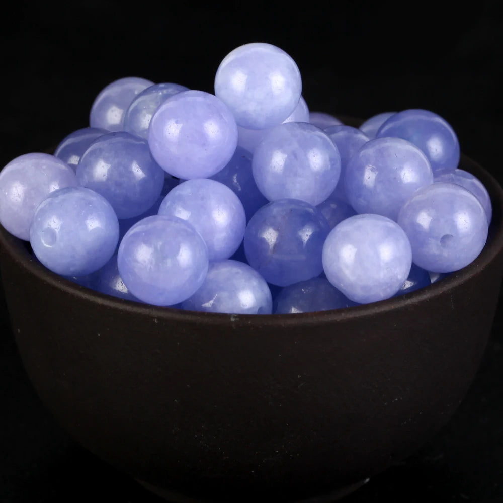 Natural Round  Stone Beads For Jewelry Making