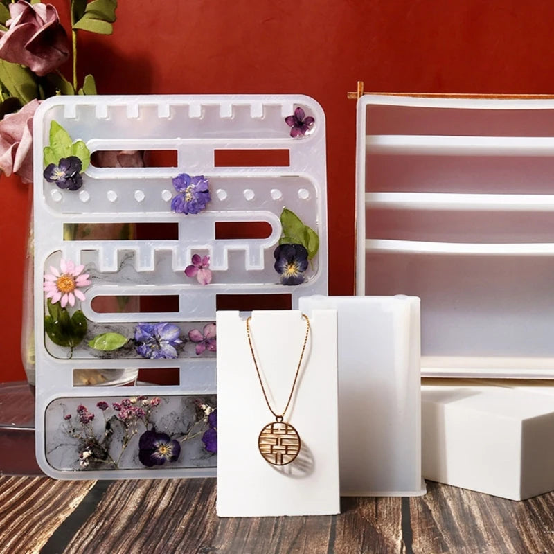 Resin Molds Earring Storage Holder