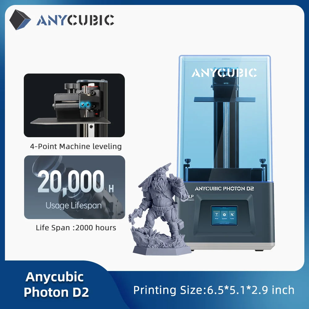 ANYCUBIC  DLP SLA LCD  3D Printer High Speed UV Resin 3D Printer Wash Cure Machine Photon Mono M7, M7 Pro, M5s Pro , Photon P1