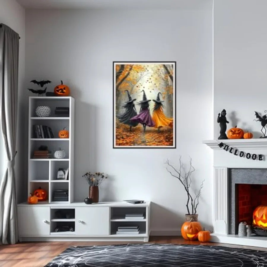 Witch DIY 5D Diamond Art Painting Kits Full Drill