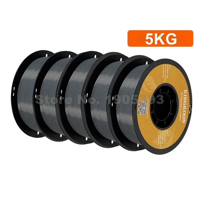KINGROON PETG 3D Printer Filament 1.75mm 5KG 10KG Mix Color 1kg/roll   Plastic For FDM